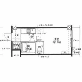 SENSE松原【2階】の間取り