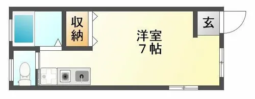 シェトワ【2階】の間取り