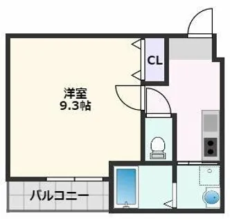 フジパレス瑞光駅東【2階】の間取り