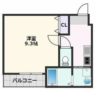 フジパレス瑞光駅東【2階】の間取り