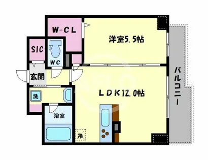 ラクス-T【5階】の間取り