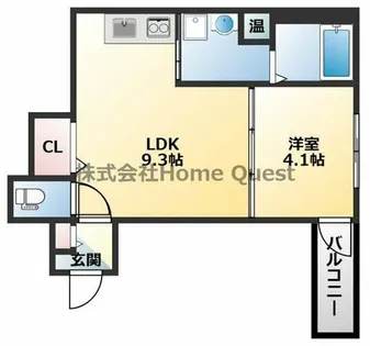 エヌアンドエスヴィラⅢ【1階】の間取り