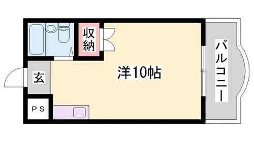 インペリアル加西【403号室】の間取り