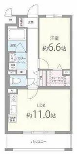 メルヴェーユ藤井寺【2階】の間取り