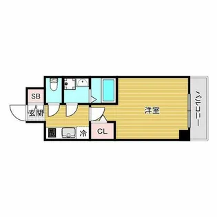 SOLASIA residence 千里丘【2階】の間取り