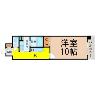 Gramercy Sakae【8階】の間取り