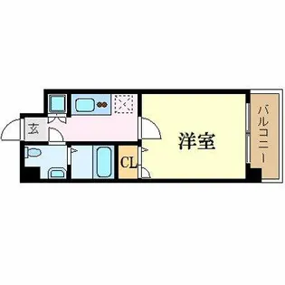 サヴォイザ・ティファナ【14階】の間取り