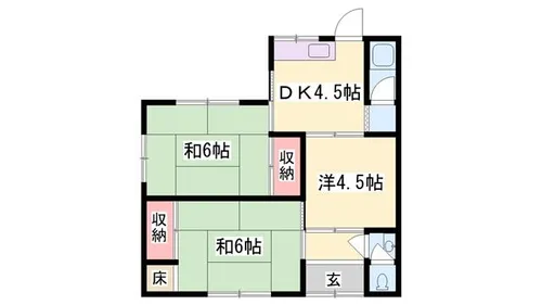 兵庫県姫路市大塩町【一戸建】の間取り