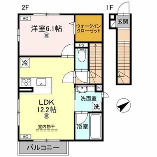 ステラ ルーチェ【2階】の間取り