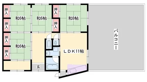 つるやビル2号館【3階】の間取り