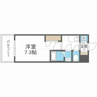 ライジングメゾン新大阪サウス【12階】の間取り