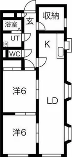 メゾン花の木【3階】の間取り