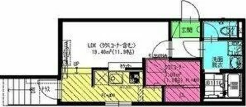 RadIAnce丸の内(レイディエンス丸の内)【1階】の間取り