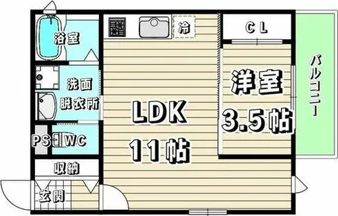 FilaAlta上前津 事務所・SOHO利用可【3階】の間取り