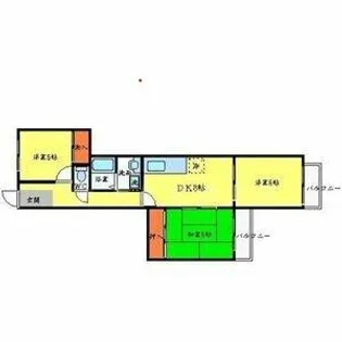 コニファーヒルズ【2階】の間取り