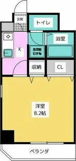 クレストMK洲山【4階】の間取り