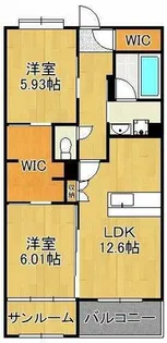 赤坂リプル【4階】の間取り