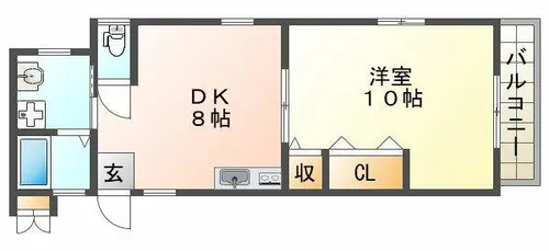 Pista魚住町【2階】の間取り