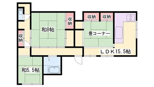 児島ビル【1-S号室】の間取り