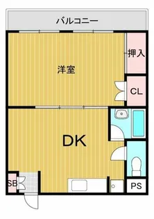 メゾン・ド・ソンジュ【2階】の間取り