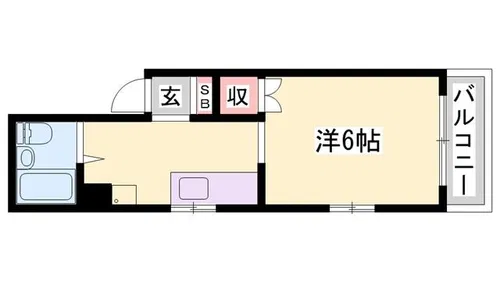 東町アーバンライフ【301号室】の間取り