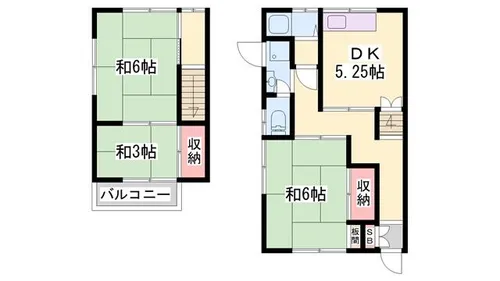 兵庫県姫路市西八代町【一戸建】の間取り