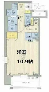 ダイドーメゾン大阪・堂島【10階】の間取り
