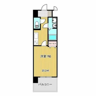 フォレストガーデン今福鶴見Ⅳ【9階】の間取り