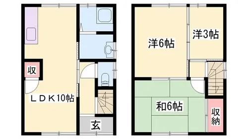 兵庫県姫路市白浜町宇佐崎中3丁目【一戸建】の間取り