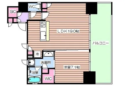 VALTHAUS【7階】の間取り