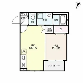 F asecia-hk【1階】の間取り