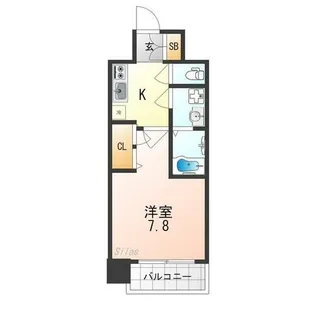 エスリード京都梅小路アヴェニテ【1階】の間取り