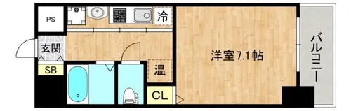 大阪府守口市日吉町2丁目【マンション】の間取り