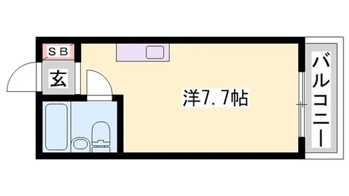 マイコーポ白国【302号室】の間取り