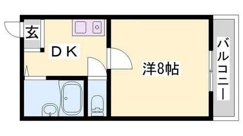 シャインコスモマンション【3階】の間取り