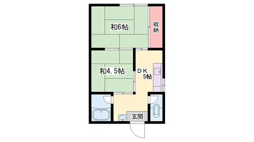 本町荘【1階】の間取り