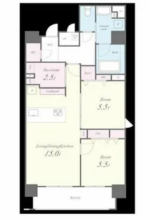 セイワパレス本町東【12階】の間取り