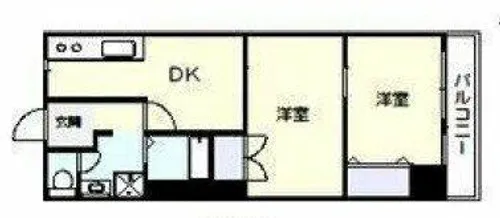 トウセン本町橋ビル【6階】の間取り