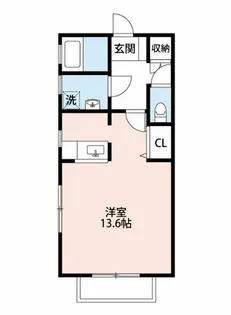 パームタウン サウス【1階】の間取り