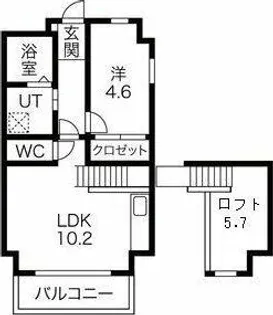 グランフォート新瑞橋【3階】の間取り