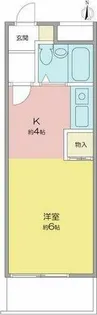 メゾン高野【4階】の間取り