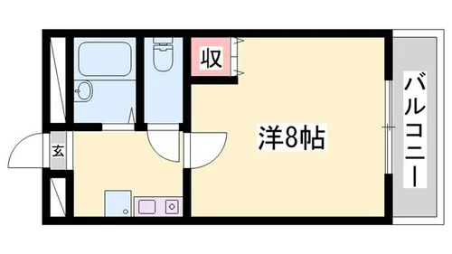 ドリーム三条【206号室】の間取り