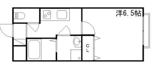 ネストプラス網干駅前【1-E号室】の間取り
