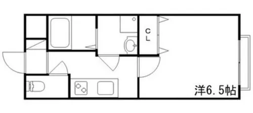 ネストプラス網干駅前【2-B号室】の間取り