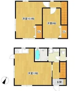 兵庫県姫路市兼田【一戸建】の間取り