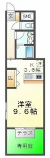 REGULUS垂水【1階】の間取り