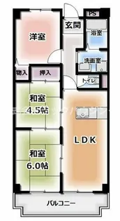 コーポ小林【3階】の間取り