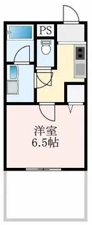 大阪府大阪狭山市茱萸木7丁目【アパート】の間取り