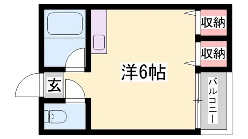 モアセゾンⅡ【1階】の間取り