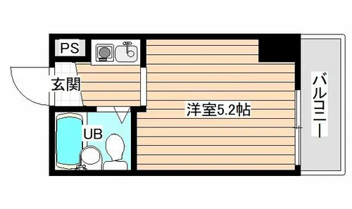 OGGI西九条【4階】の間取り